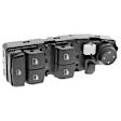 2011 BMW X3 - Front, Driver Side Window Switch, Except Automatic Dimming Mirror; Memory Seat Function; Switch Panel Assembly, Black