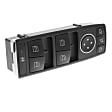 2014 Mercedes Benz GLK250 - Front, Driver Side Window Switch, Power Folding Mirrors; Switch Panel Assembly, Black