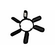 V30-90-1621 Fan Blade, Radiator Fan Blade
