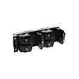 2008 Porsche Cayenne - Front, Driver Side Window Switch, engvin: A, Black, 6-button