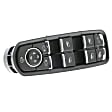 2013 Porsche Cayenne - Front, Driver Side Window Switch, Except Lane Departure Warning; Switch Panel Assembly, Black