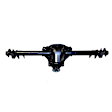 2008 Ford Mustang - Rear, Driver and Passenger Side Axle Assembly, Power Brake System; 4-Wheel ABS; With Front Disc; With Rear Disc; With Posi Traction; Ratio: 3.55; Ford 8.8 Inch Ring Gear