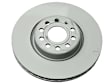 100.3300.20 Front, Driver or Passenger Side Brake Disc, Plain Surface, Vented, 312 mm