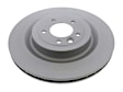 450.5216.20 Rear, Driver or Passenger Side Brake Disc, Plain Surface, Vented, 365 mm, AWD, 3.0L, 6Cyl