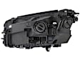 253-820-20-61 Passenger Side Halogen Headlight, With bulb(s)