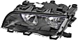 582.03.000.02 Driver Side Headlight Assembly (Halogen) ZKW, Halogen - Replaces OE Number 63-12-6-906-495 - Sedan|Wagon