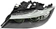 665.81.100.02 Driver Side Headlight Assembly (Bi-Xenon Adaptive), HID/Xenon - Replaces OE Number 63-11-7-240-261 - Sedan|Wagon