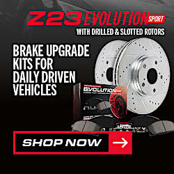Z23 Evolution Plus with Drilled & Slotted Rotors