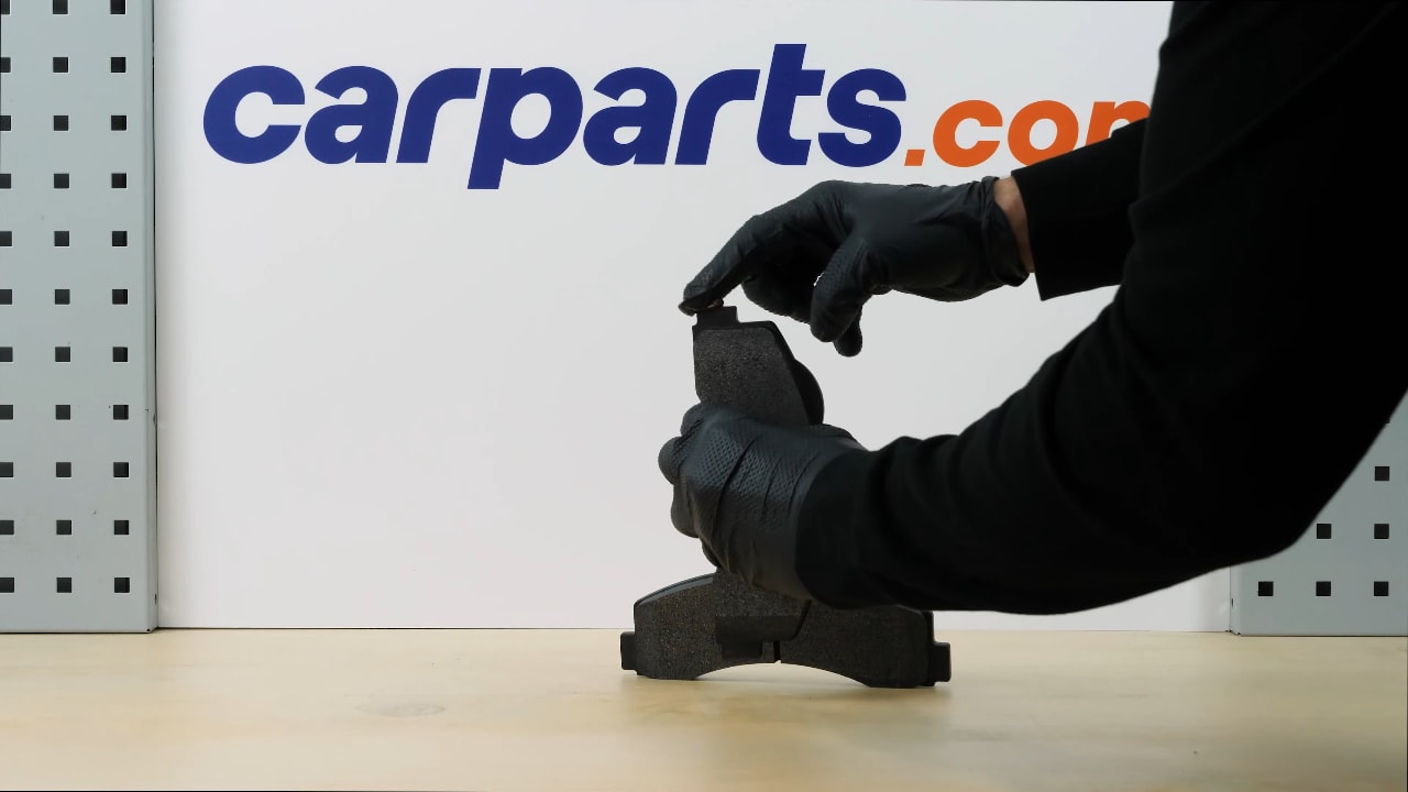 Place the new brake pads