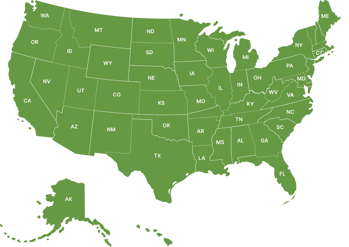 US map