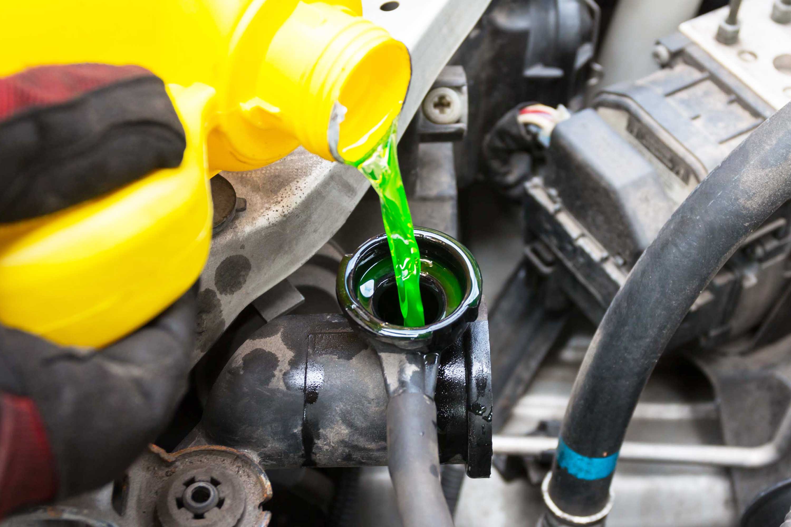 Coolant is the same as antifreeze