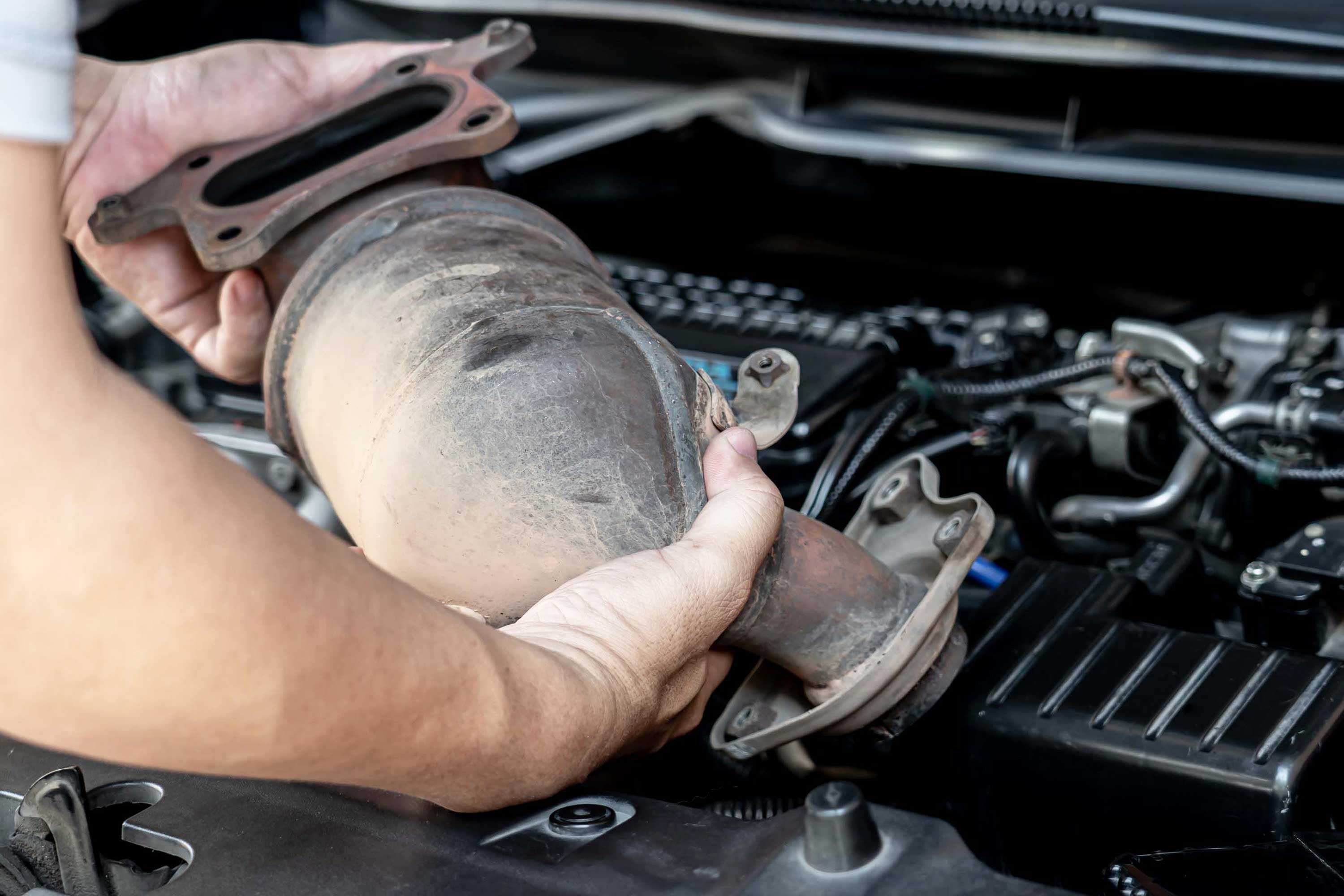 You can’t drive without a catalytic converter