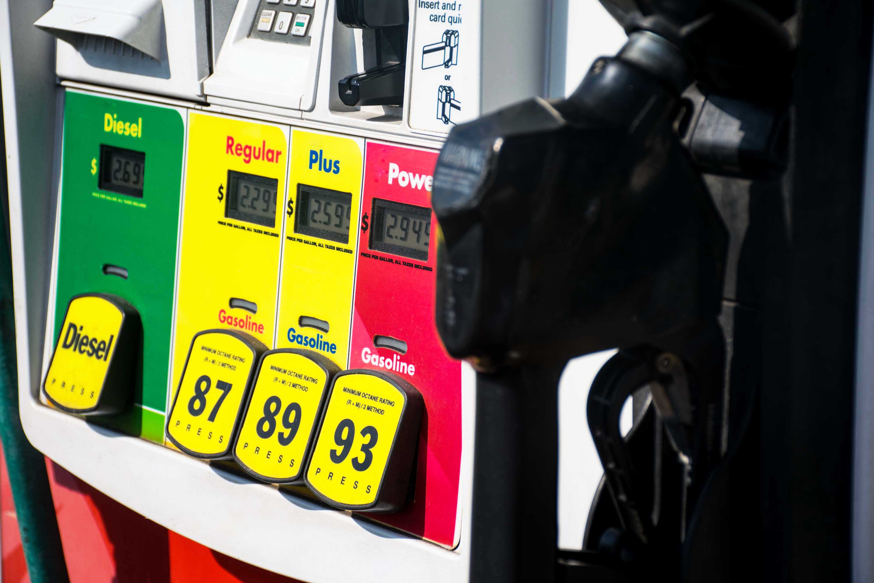 Premium fuel guarantees superior performance