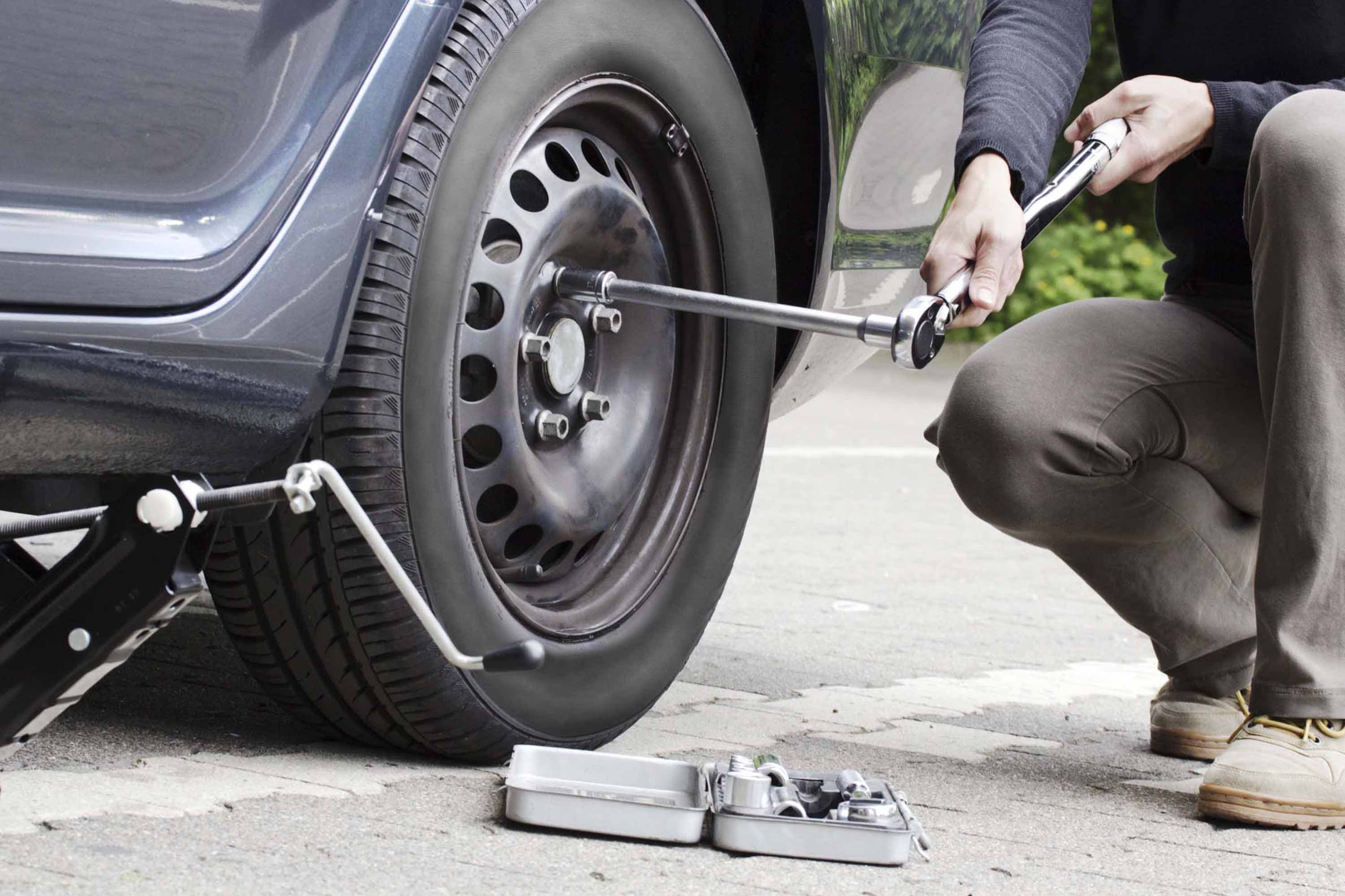 flat tire