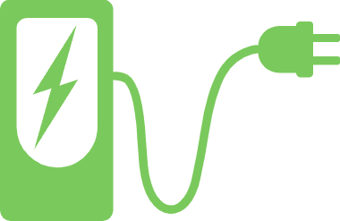 EV plugged