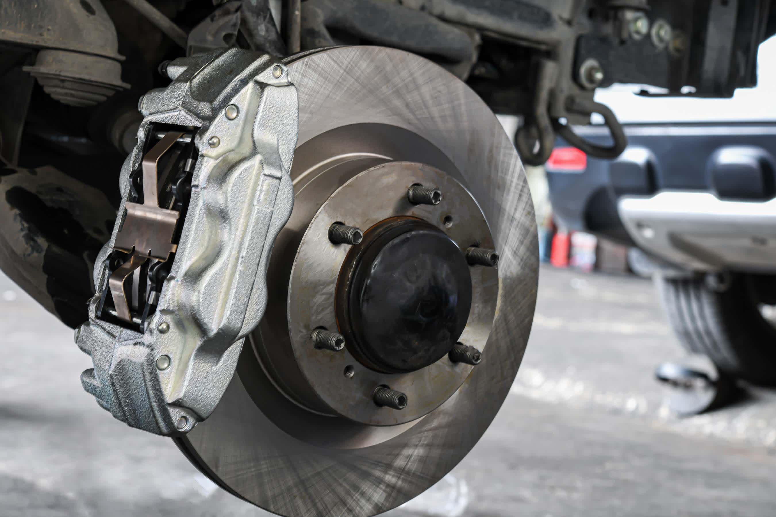 brake pad and rotor