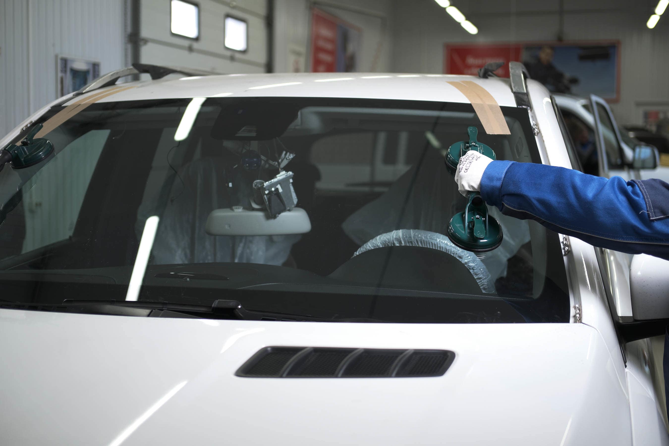 replacing windshield