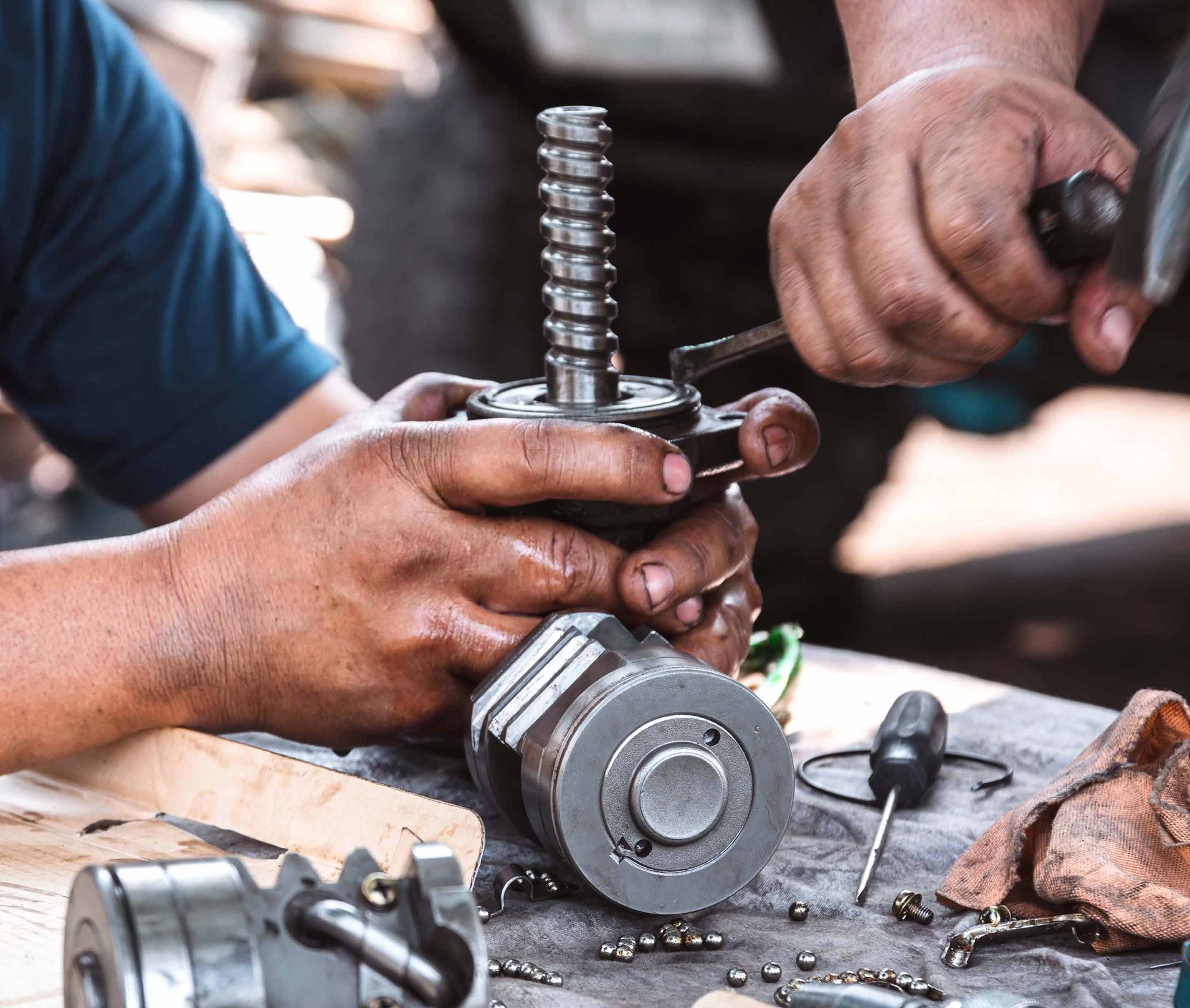 repair steering gear