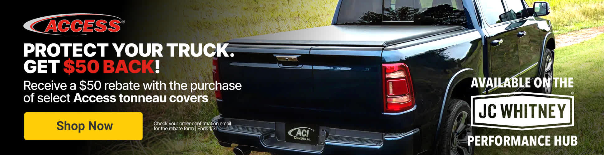 Access Tonneau Covers Rebate