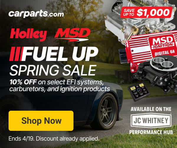 Holley Fuel Up Spring Sale