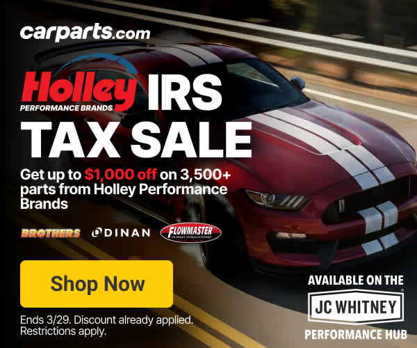 Holley IRS Promo 2026