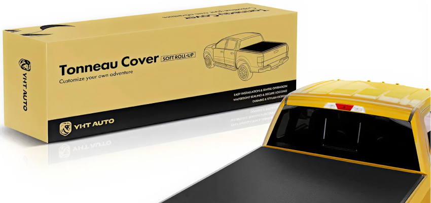 Bed soft roll-up tonneau cover