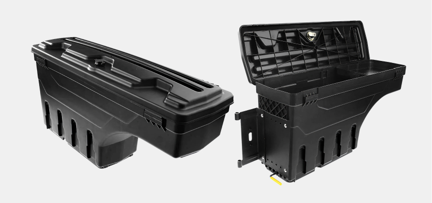 Left and Right truck bed storage box toolbox