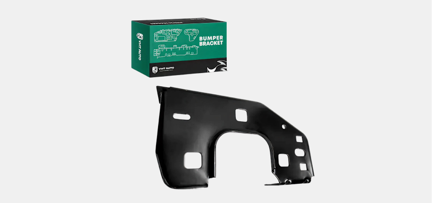 Front passenger steel inner bumper bracket