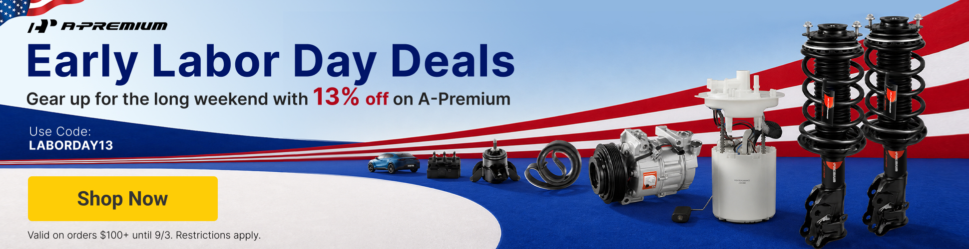 Labor Day Lead-In Sale