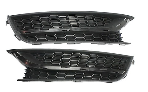 XtremeAmazing Front Bumper Fog Light Lamp Lens End Cover Left and Right Side Replacement Set