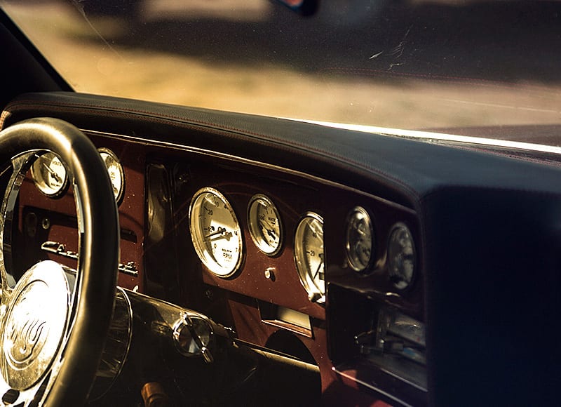 Classic Car Dash Cover