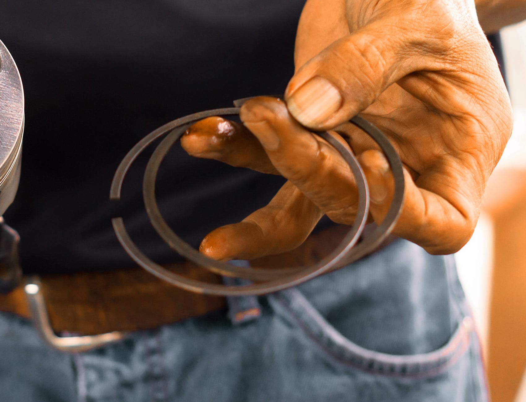 Worn-Out Piston Rings