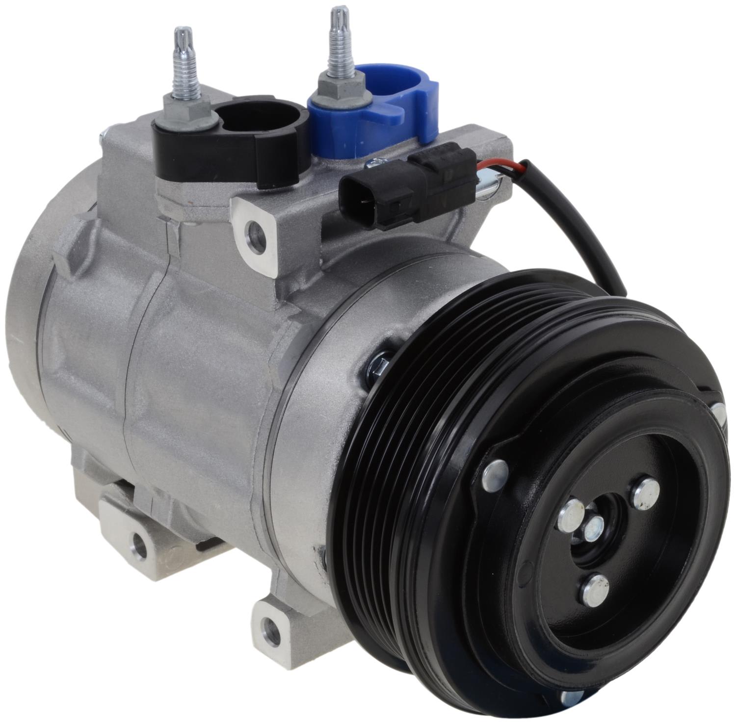 A/C Compressor With clutch, 6Groove Pulley