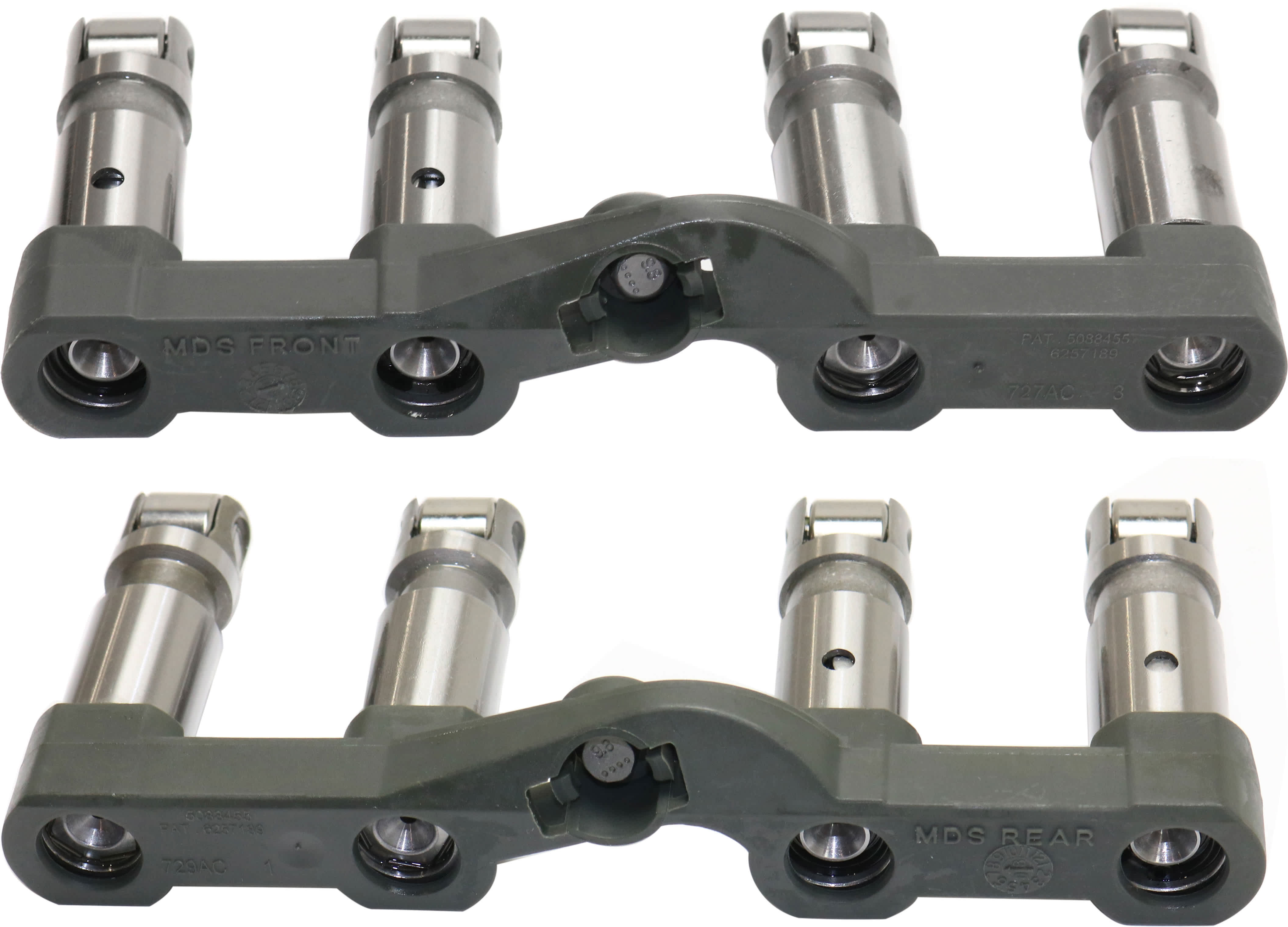 Replacement Valve Lifters Front and Rear; For 5.7L Hemi Engines, Set of 4