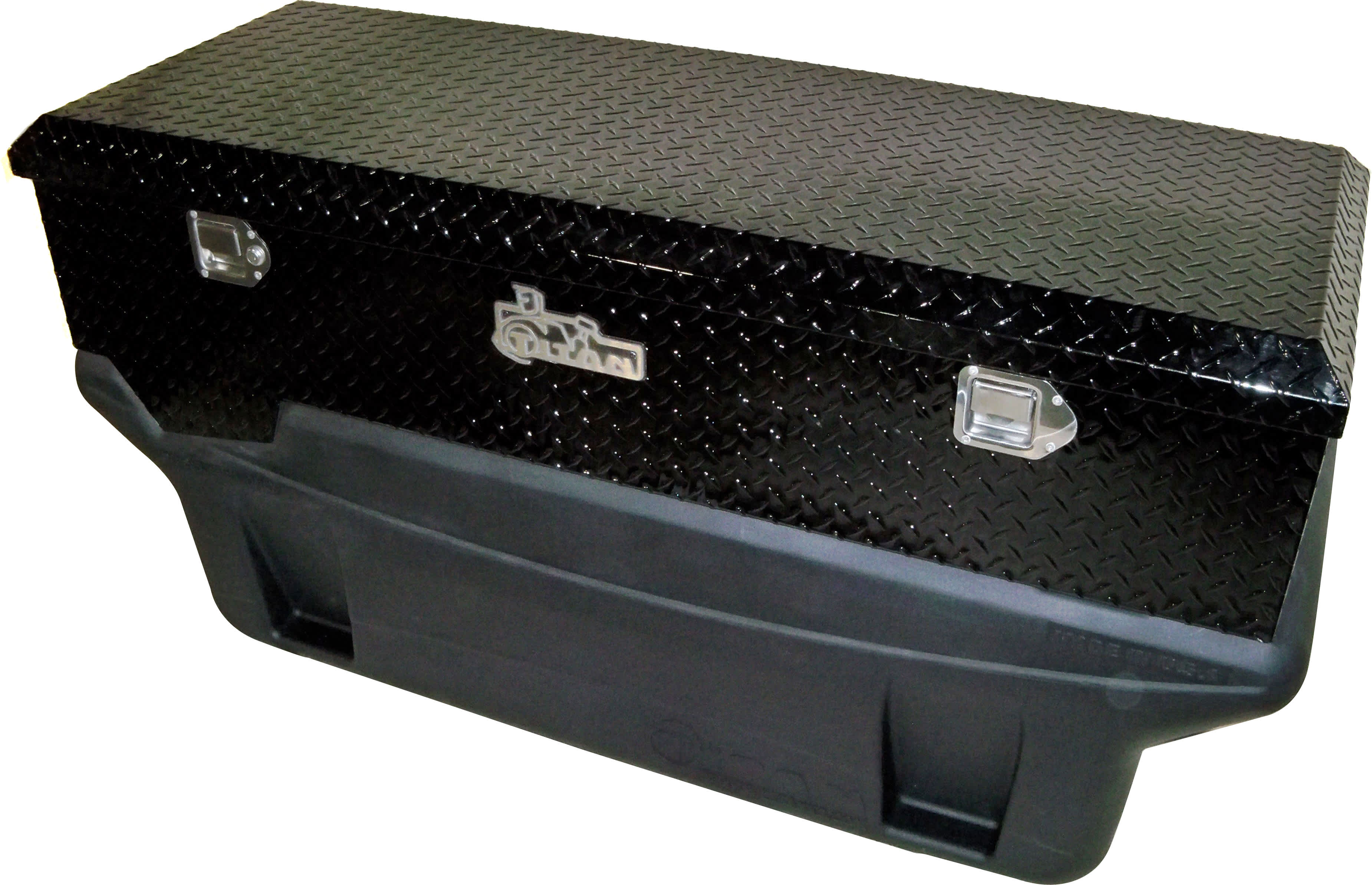 Titan Fuel Tanks 9991160 Truck Tool Box Powdercoated Black Diamond