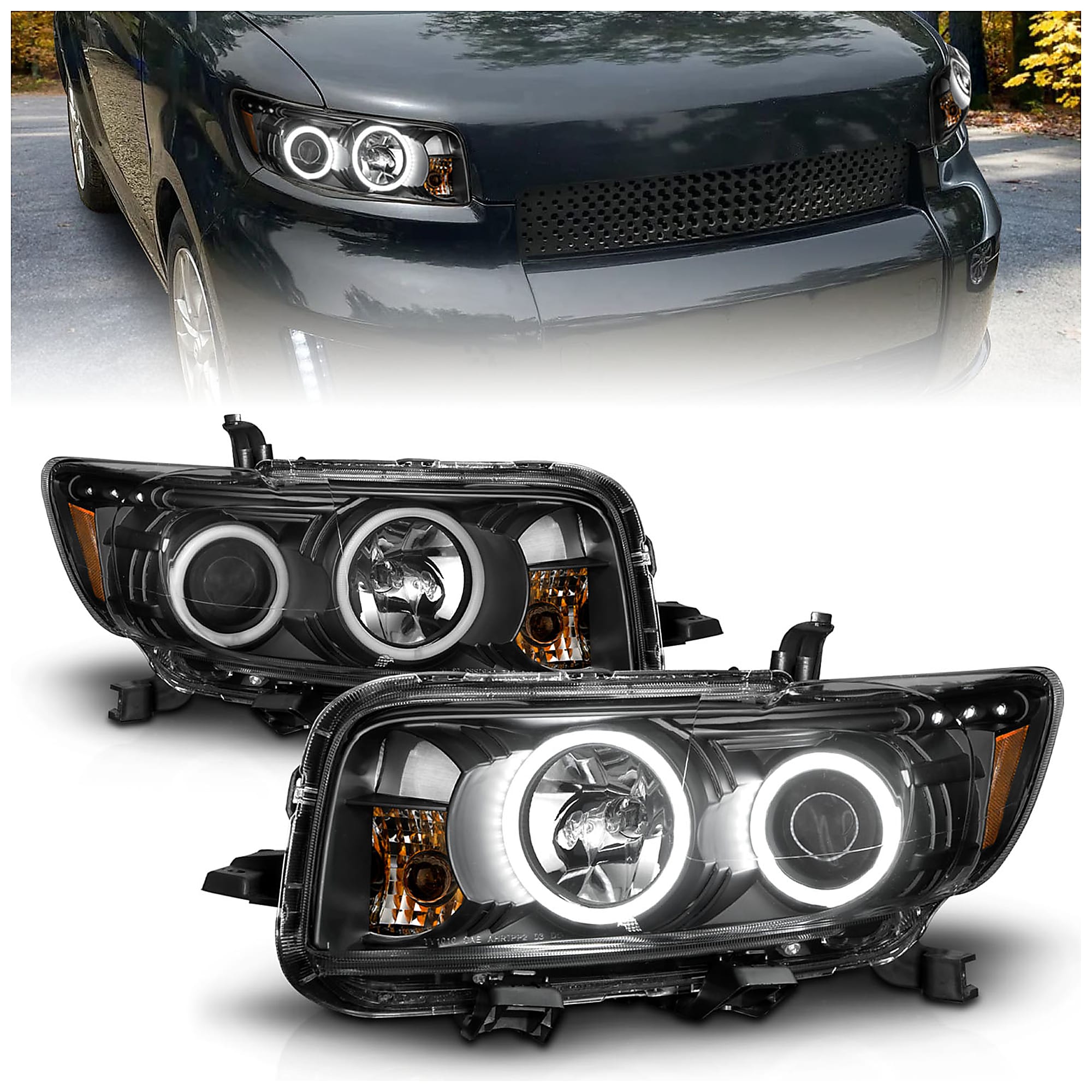 2012 scion xb headlight assembly clearance