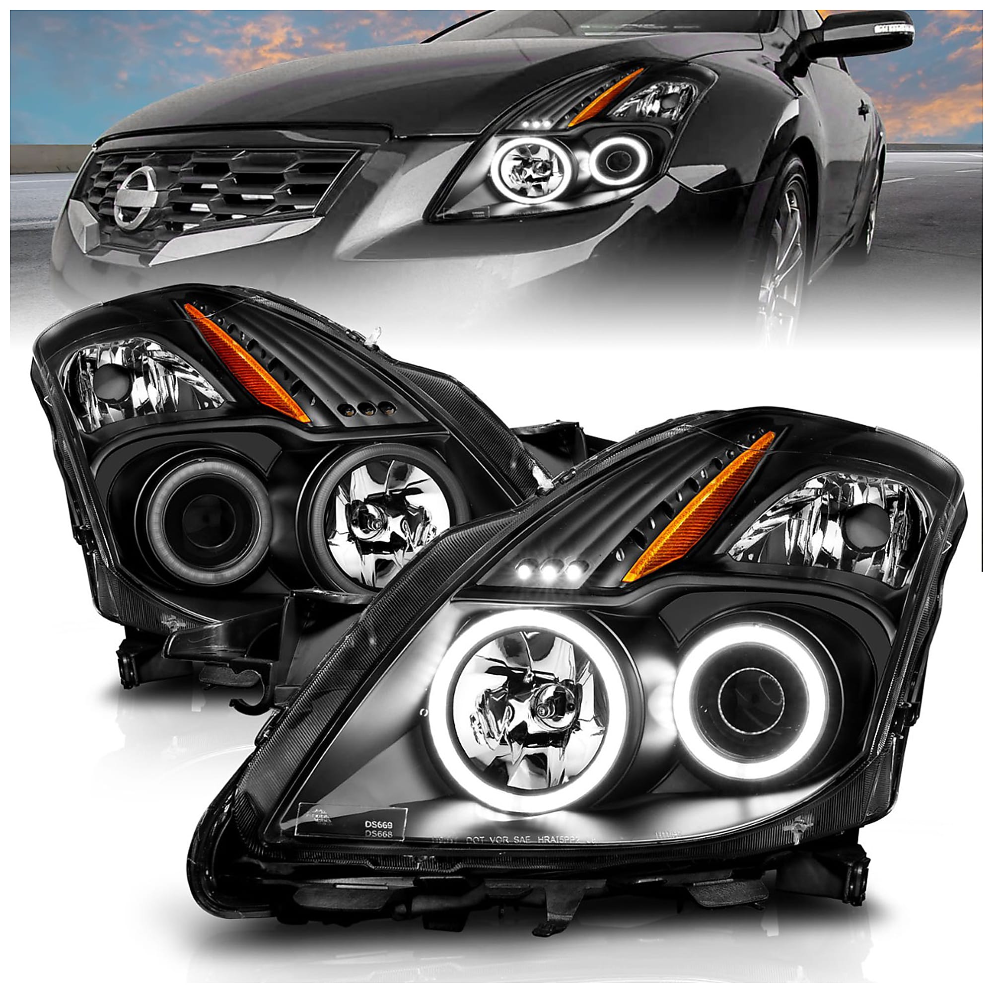 2008 nissan altima xenon headlights