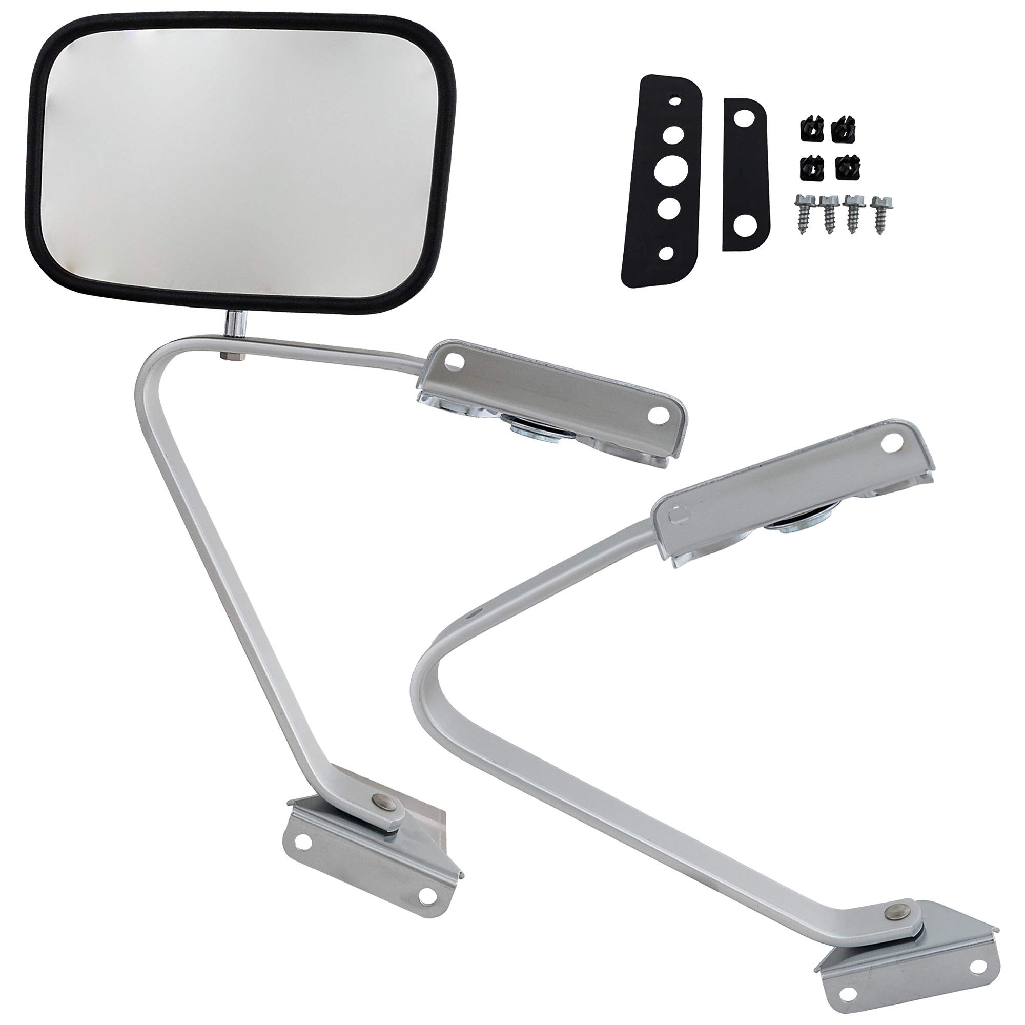 Geelife Mirror For 2011-2014 Ford F-150 Front Driver Side Manual Folding Textured Black