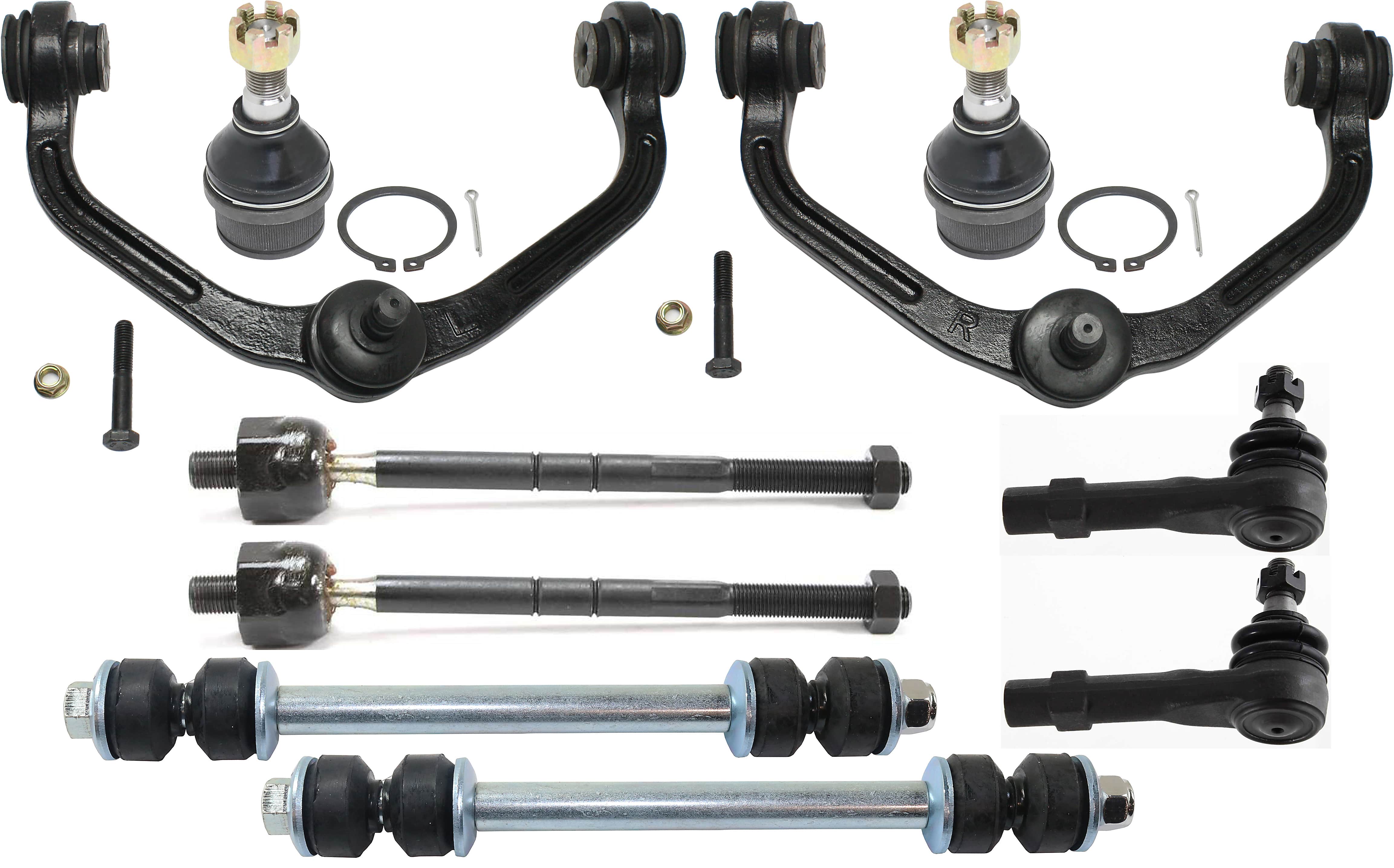 thumbnail image 2 of CARMASUSPENSIONS 10pc Suspension Kit For Ford Ranger - Control Arms, Tie Rods, Links 2 of 6
