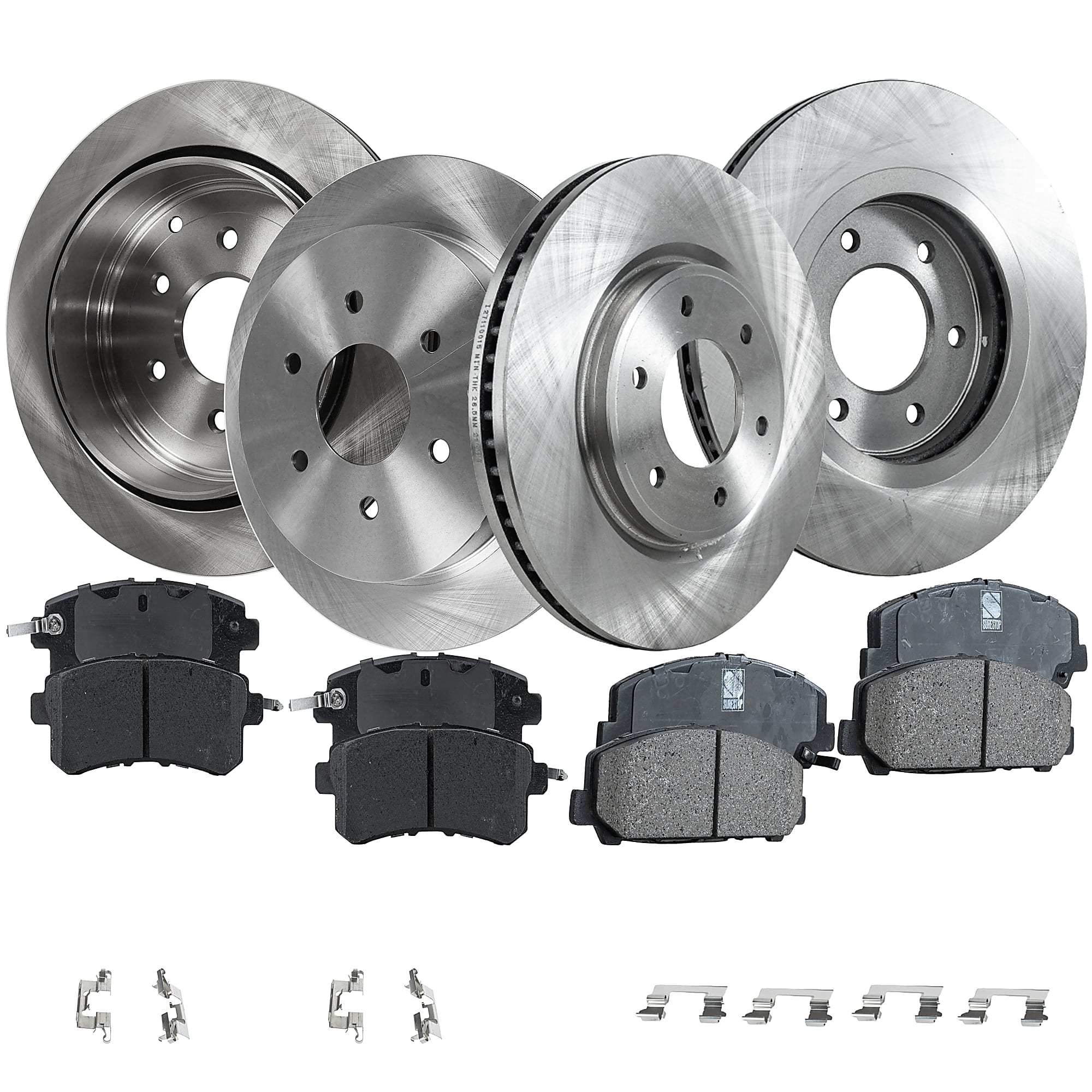 2015 Infiniti QX80 Brake Disc and Pad Kits from 103