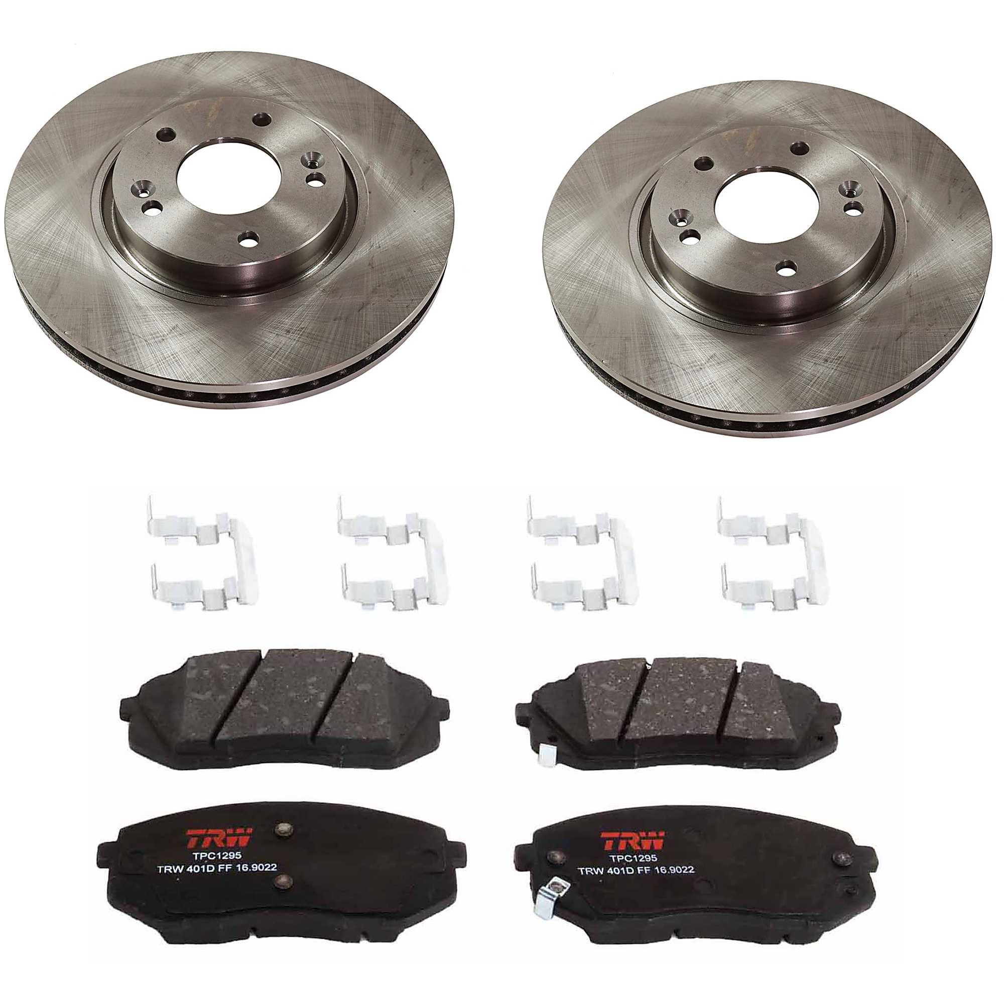 2012 Kia Sportage Brake Disc and Pad Kits from 67