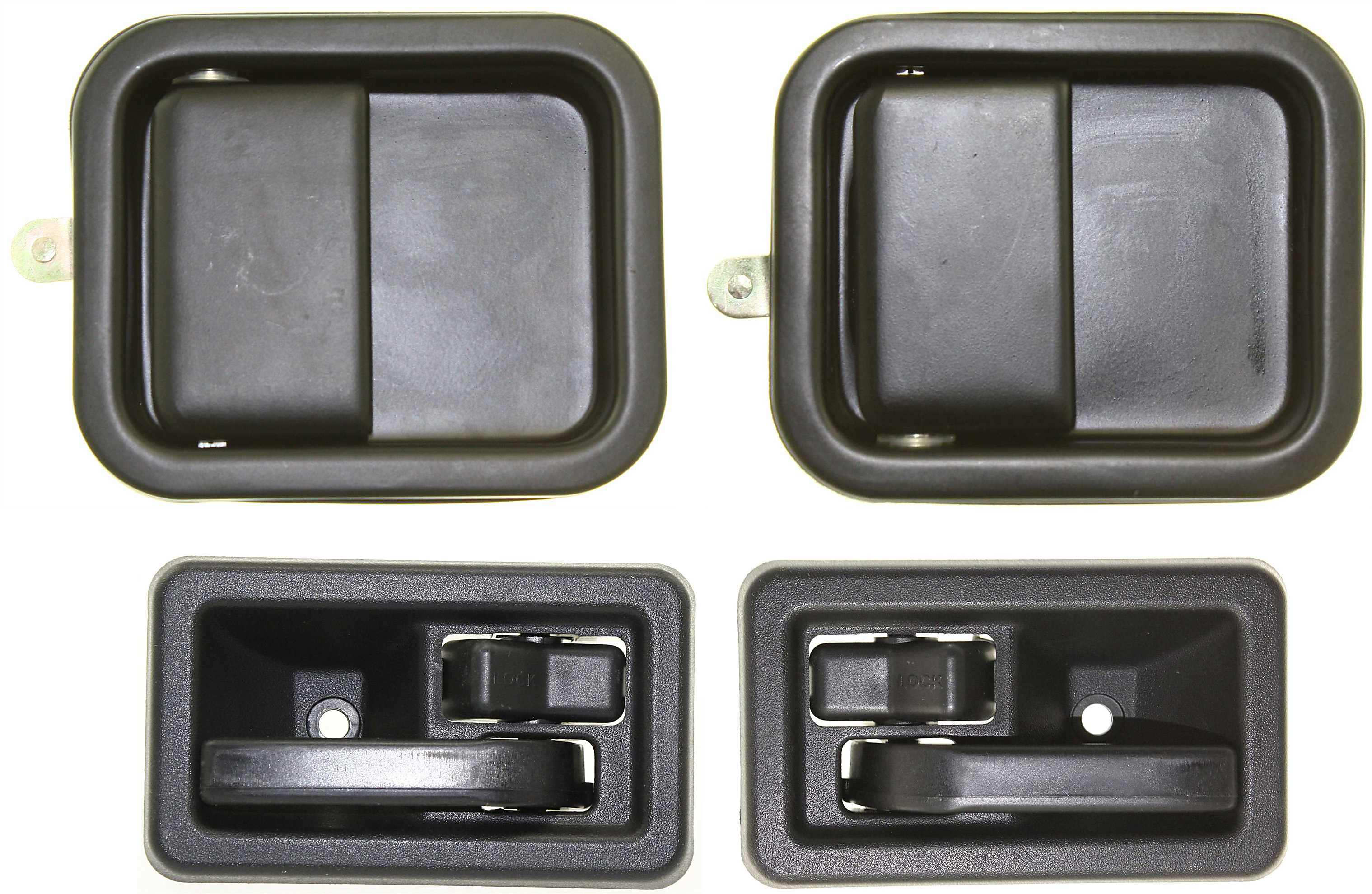 Dorman 84016 Front Passenger Side Interior Door Handle for Select Jeep Models Khaki and Silver Dorman 84016 Front Passenger Side Interior Door Handle for Select Jeep Models Khaki and Silver
