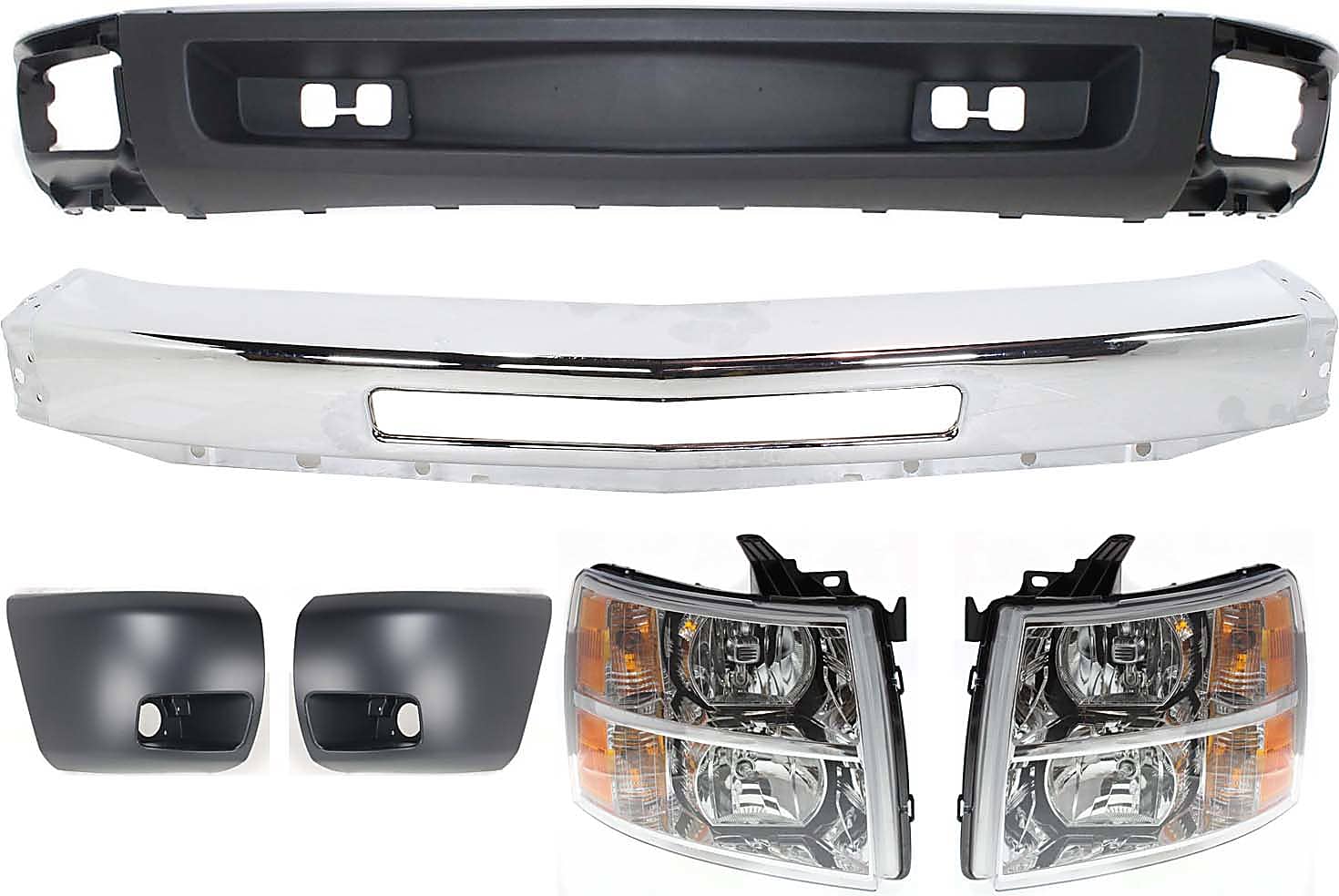 2011 Chevrolet Silverado 1500 Bumpers from $160 | CarParts.com