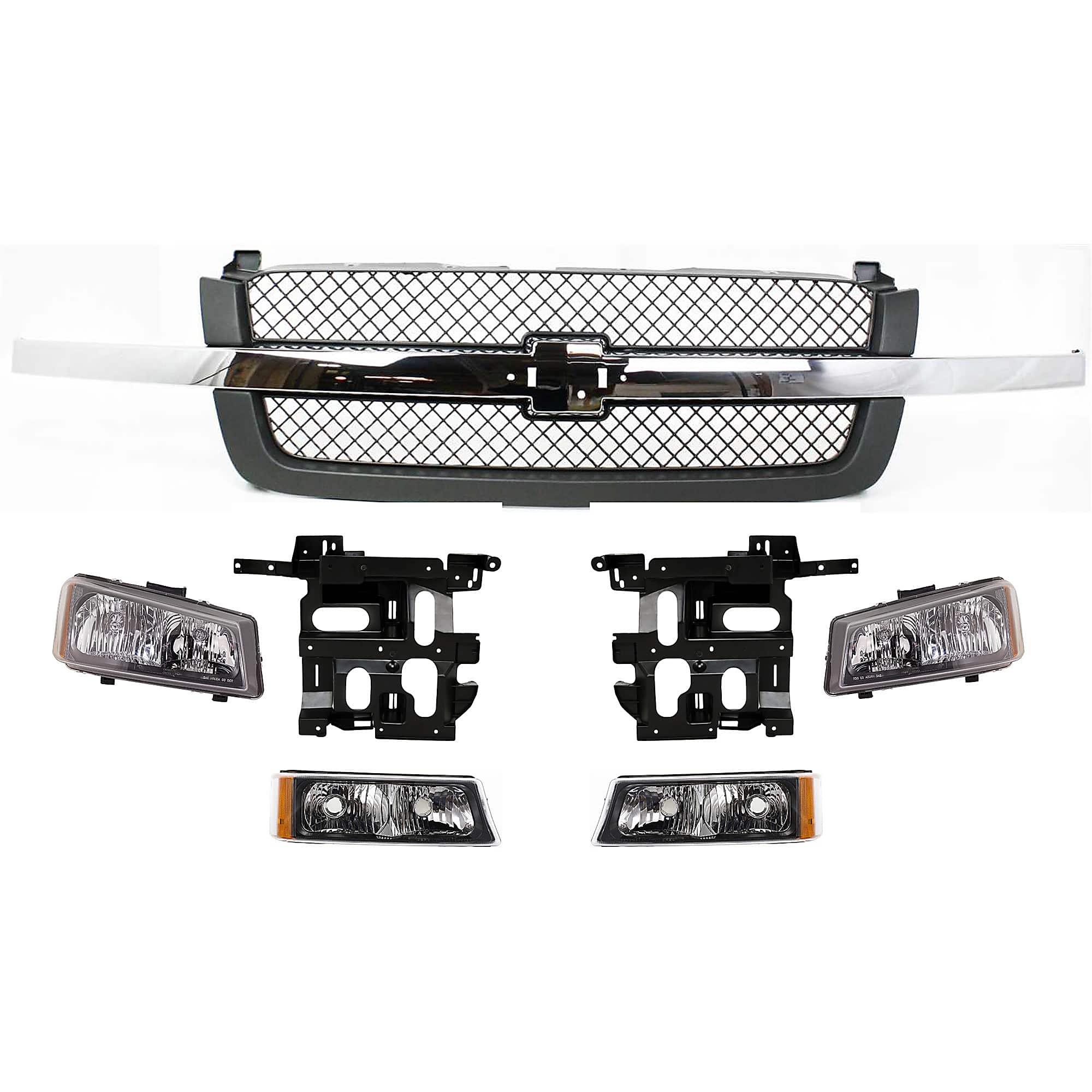 Car Headlight Brackets Driver or Passenger Side from 23