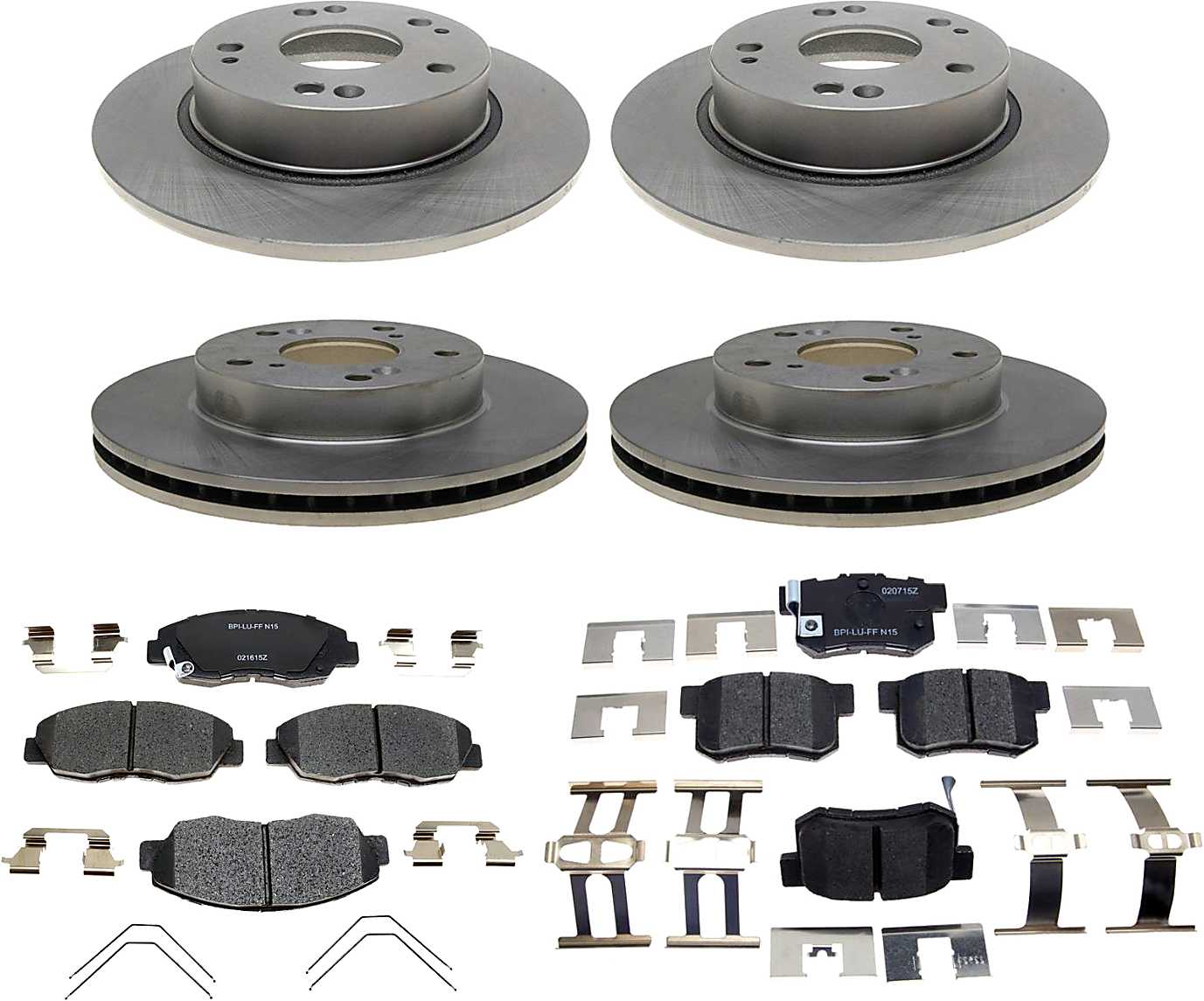 2012 Honda Civic Brake Disc and Pad Kits from 55