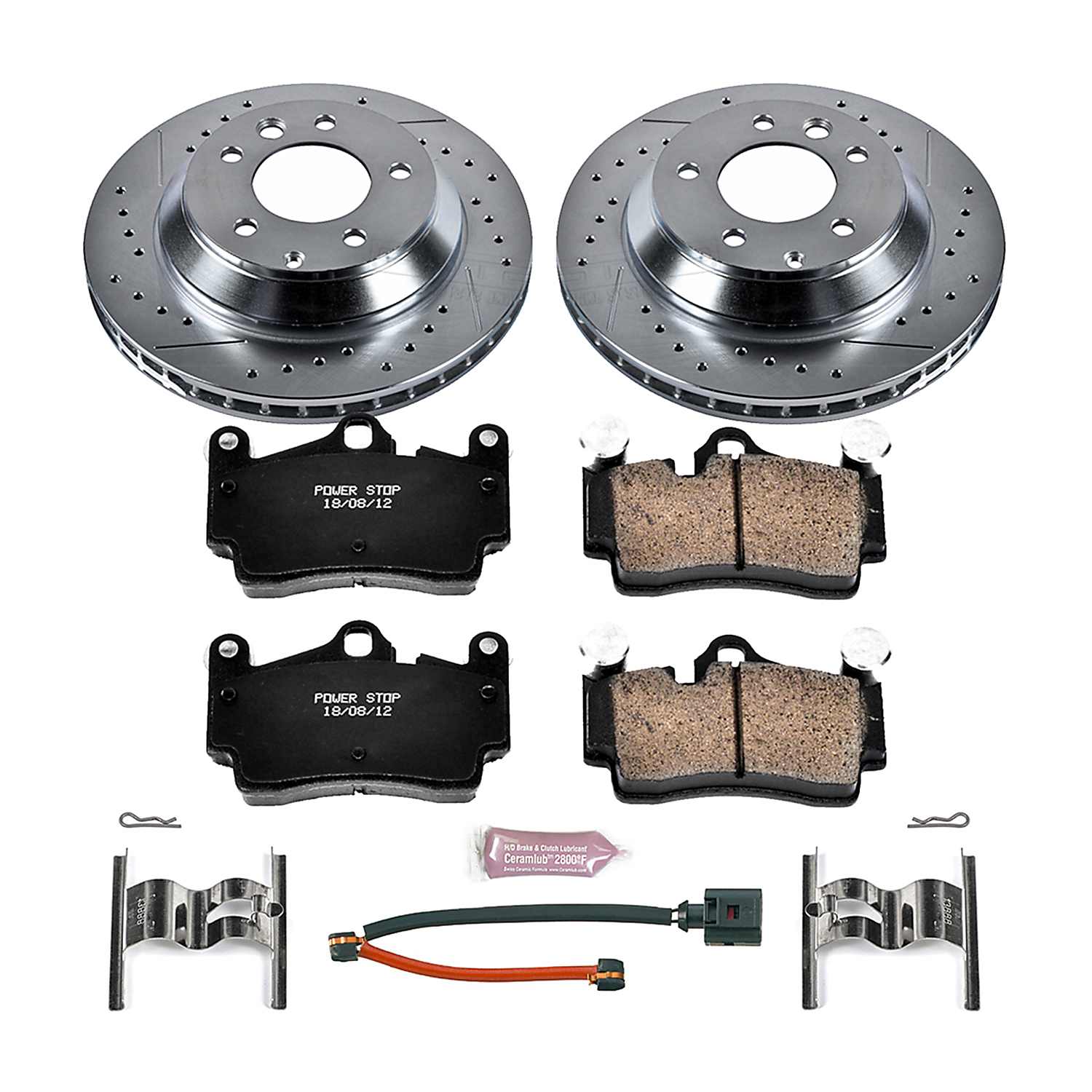 2014 Audi Q7 Brake Disc and Pad Kits from 92