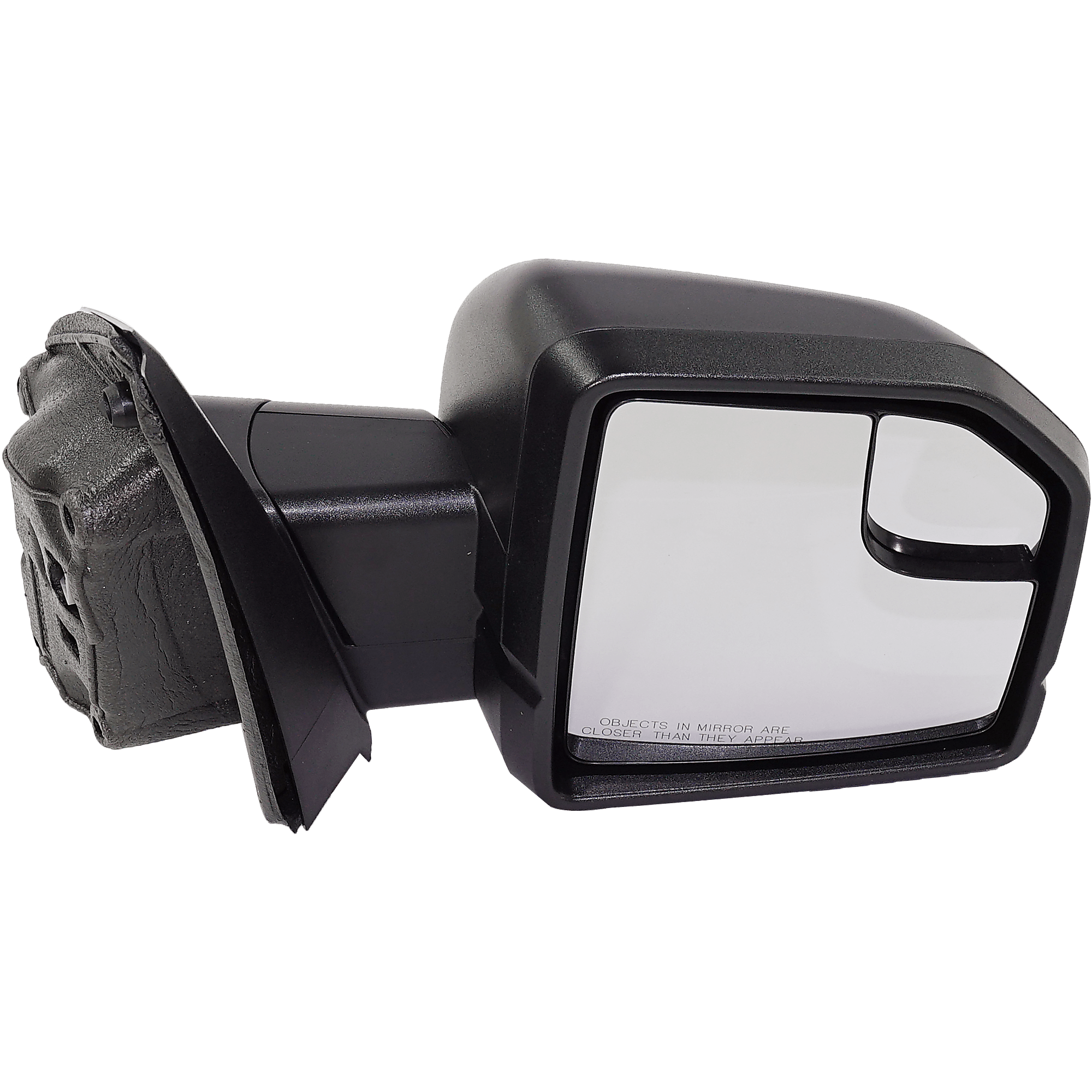 Pilot FD9409410-GR00 Ford F-150 Black Power Non Heated Replacement Passenger Side Mirror 