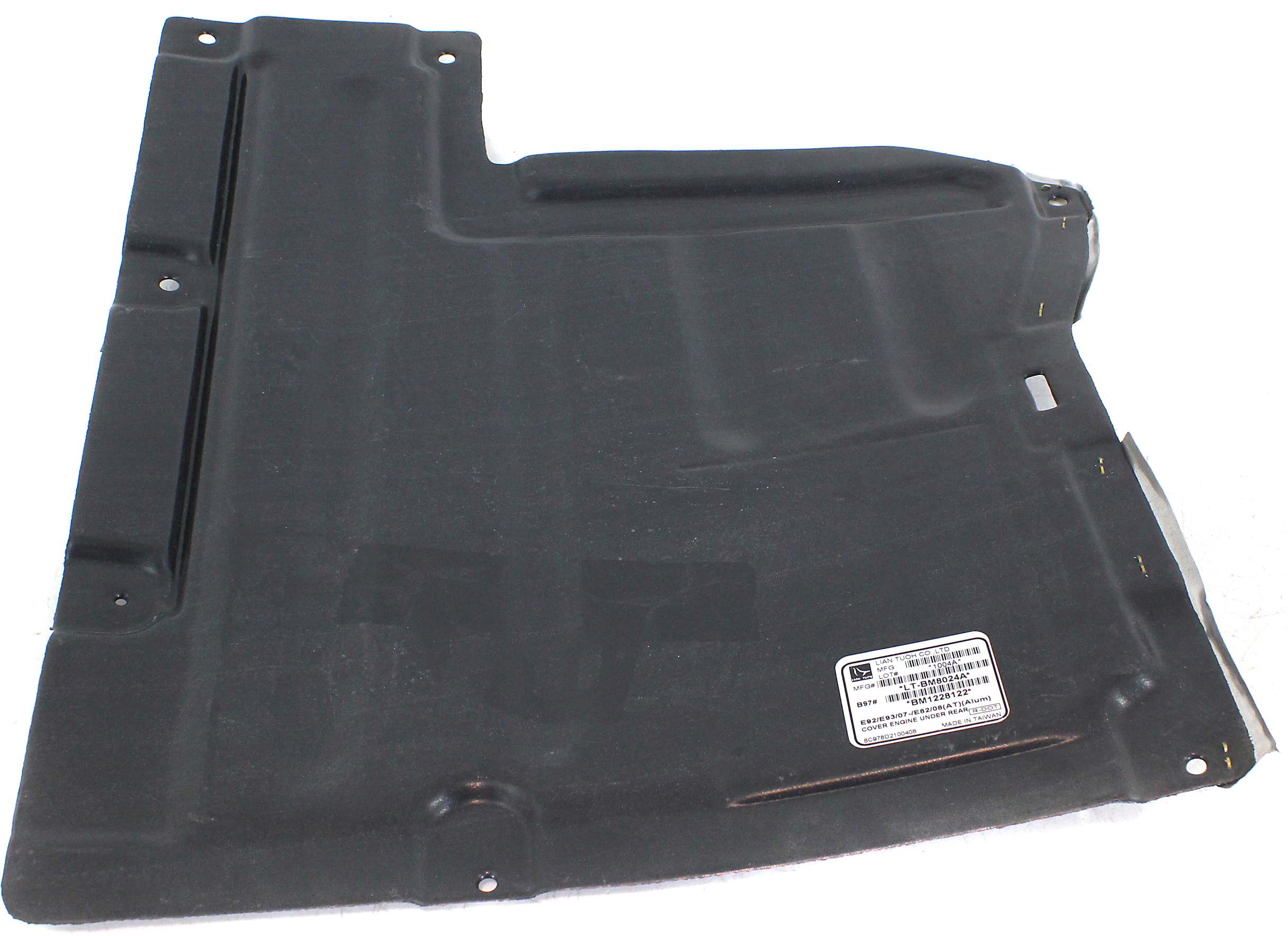 2013 BMW 135i Engine Splash Shields from 16