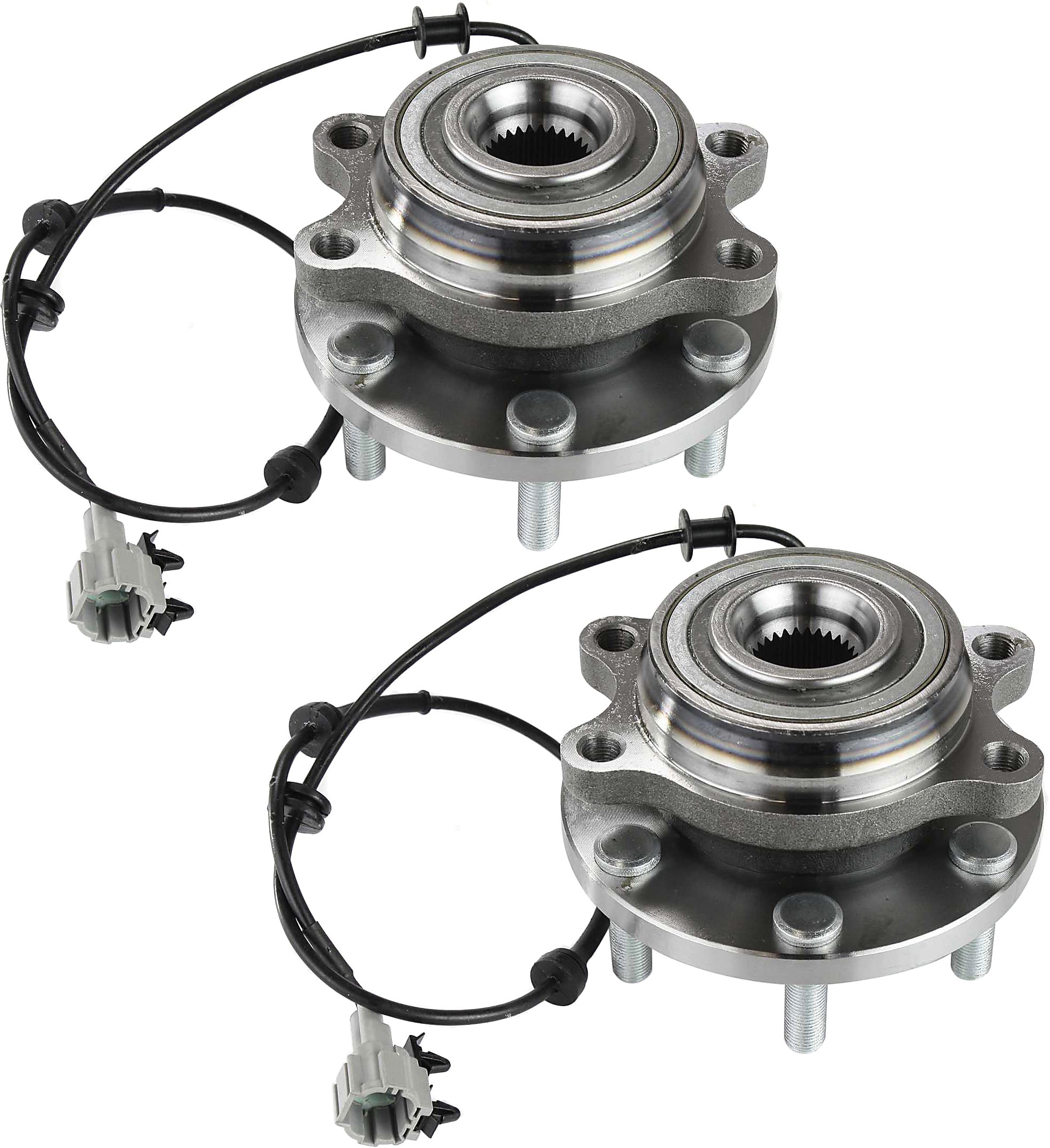 2 pack ROADFAR Front Wheel Hub Bearing fit for 2005-2015 Frontier 2005-2012 Pathfinder Wheel Hub Assemblies OE 515065 