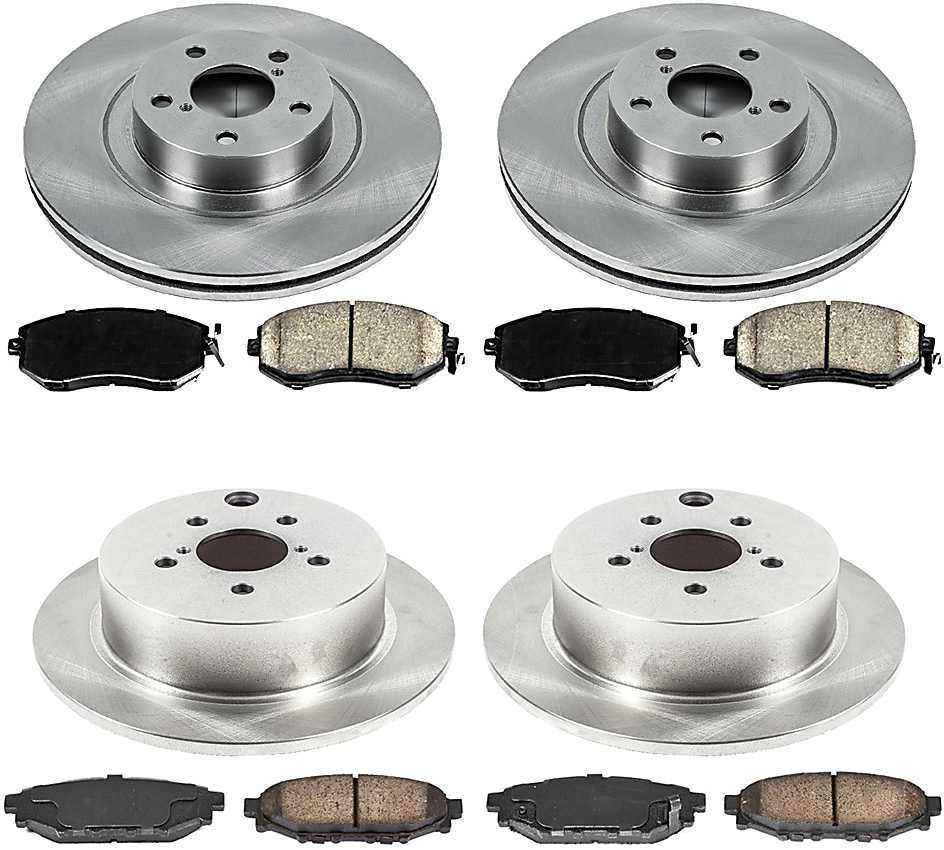 2016 Subaru Crosstrek Brake Disc and Pad Kits from 95